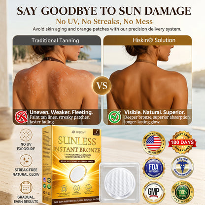𝑶𝒇𝒇𝒊𝒄𝒊𝒂𝒍 𝑺𝒕𝒐𝒓𝒆 | ☀️☀️ 𝐇𝐢𝐬𝐤𝐢𝐧® 𝐒𝐮𝐧𝐥𝐞𝐬𝐬 𝐈𝐧𝐬𝐭𝐚𝐧𝐭 𝐁𝐫𝐨𝐧𝐳𝐞 𝐓𝐚𝐧𝐧𝐢𝐧𝐠 𝐌𝐢𝐜𝐫𝐨𝐧𝐞𝐞𝐝𝐥𝐞 𝐏𝐚𝐭𝐜𝐡
